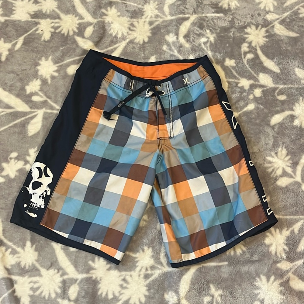 Cool Bundle Boys Hurley Trunks/Tank & Ild Navy Top Sz 10-12 - Picture 5 of 12